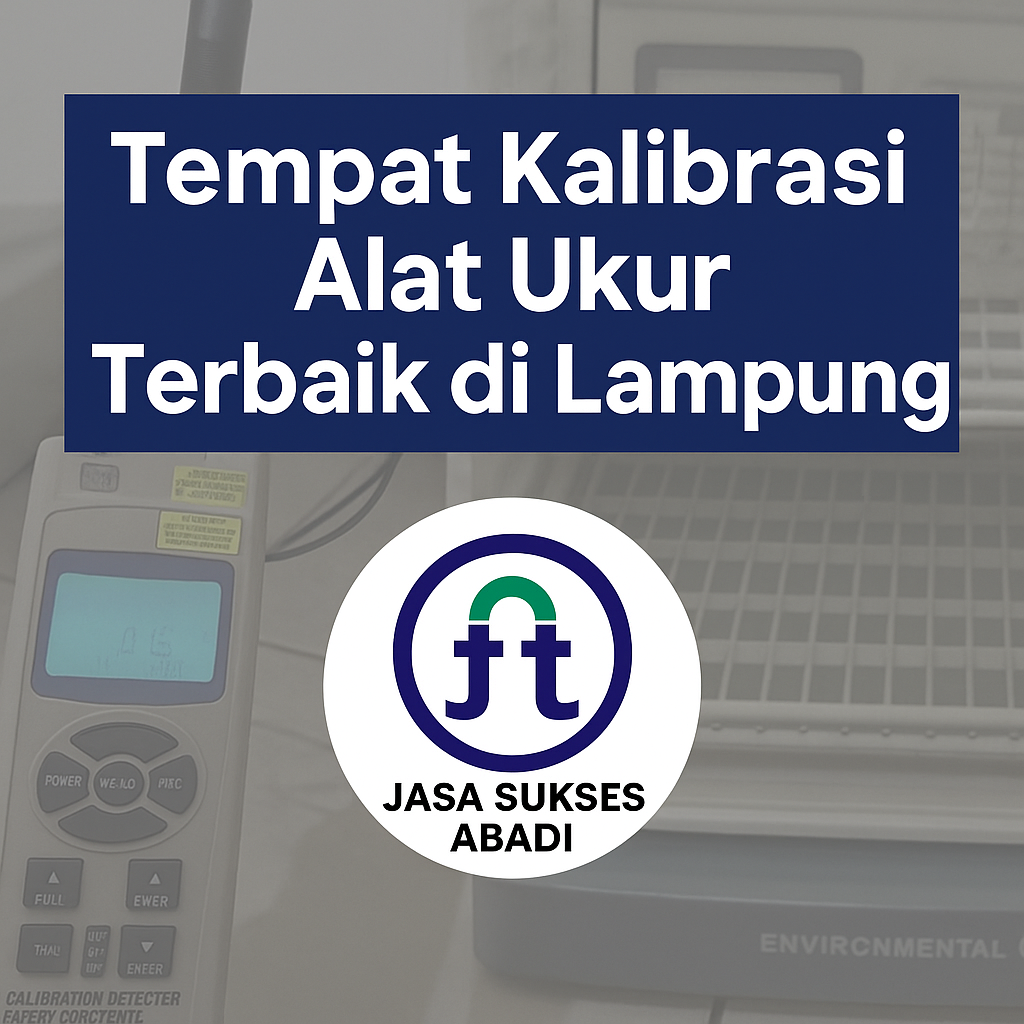 Tempat Kalibrasi Alat Ukur di Lampung